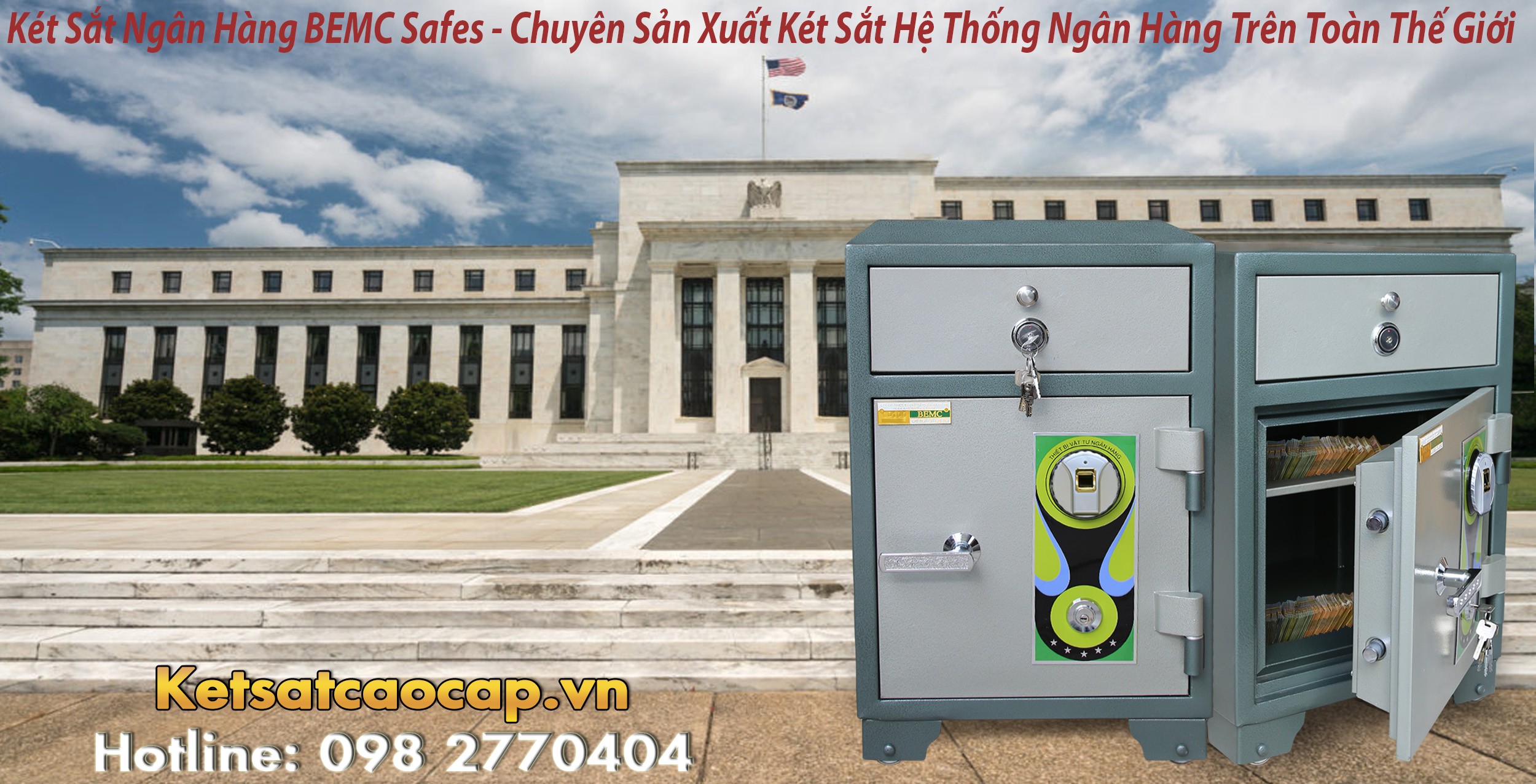 hình ảnh sản phẩm Két Sắt Vân Tay Bank Safes BEMC GD100-710 F Phù Hợp Hiện Đại Cao Cấp
